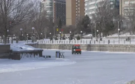 Rideau Canal Skateway: 3.4 km Section Opens Wednesday