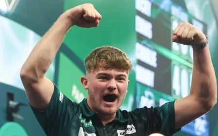 Charlie Manby Advances in World Darts as Nathan Aspinall Exits