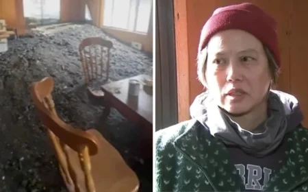 Christmas Storm Mudflow Devastates Woman’s Wrightwood Home