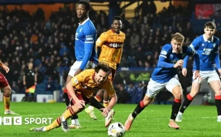 Motherwell Seeks Ibrox Penalty Clarification; Askou Aims to Move Forward