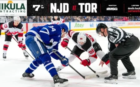 Devils Aim to Overcome Shorthanded Leafs with Unchanged Lineup | Preview
