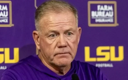 LSU Learns Nothing from Brian Kelly Split