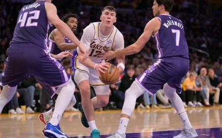 Jake LaRavia Praises Lakers’ Positive Response in Film Review Session