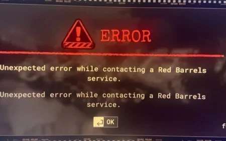 Outlast Trials Servers Down: Red Barrels Service Encountering Unexpected Errors
