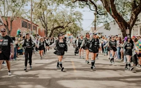 Bad Moms Dance Krewe Joins London New Year’s Day Parade