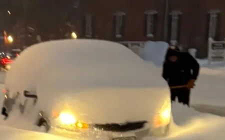 Syracuse Records Snowiest Day in Almost 80 Years on Tuesday