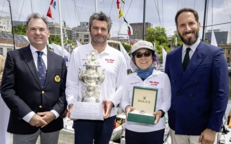 Jiang Lin Makes History as First Female Skipper to Win Sydney Hobart Race