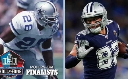 Darren Woodson, Jason Witten Named Hall of Fame Finalists