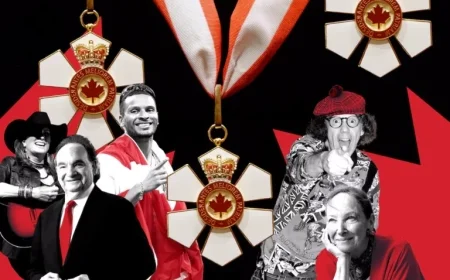 Andre De Grasse, Ex-Justices, Nardwuar Join New Order of Canada Honorees