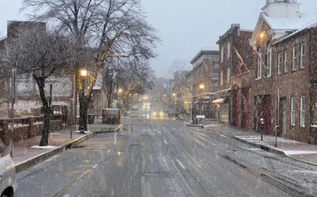 Light Snow Overnight, Flurries Expected on New Year’s Eve in DC Area