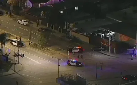 East Los Angeles Shooting Near 5 Freeway Leaves 1 Dead, 3 Injured