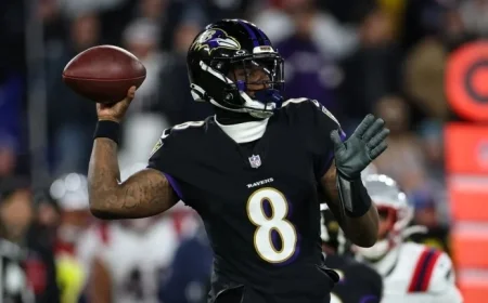 Lamar Jackson Set to Practice on Wednesday