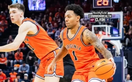 No. 21 Virginia Prepares for Showdown with Virginia Tech