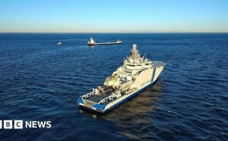 Finnish Police Detain Ship for Undersea Telecom Cable Sabotage