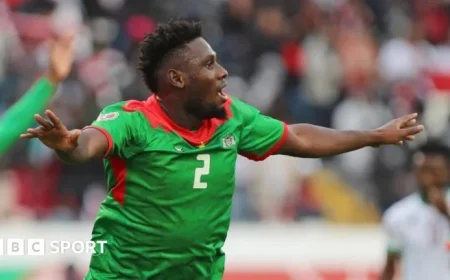 Burkina Faso Beats Sudan 2-0, Claims Second in Afcon Group E