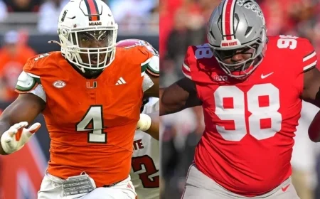 Top 2026 NFL Draft Prospects Highlight Miami-Ohio State Playoff Game