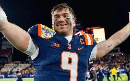 Illinois Triumphs Over Tennessee, 30-28, in 2025 Music City Bowl Victory