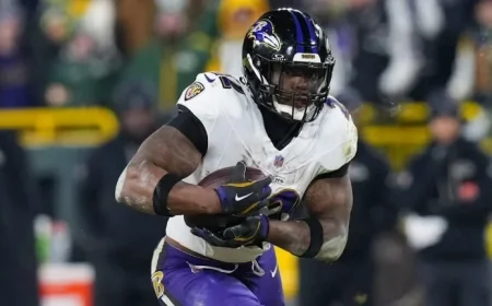Ravens’ Derrick Henry, Falcons’ Bijan Robinson Shine as Players of the Week
