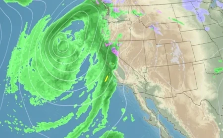 California Storm Revives New Year’s Flood and Debris Flow Threats