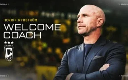 Henrik Rydström Appointed Ninth Head Coach of Columbus Crew