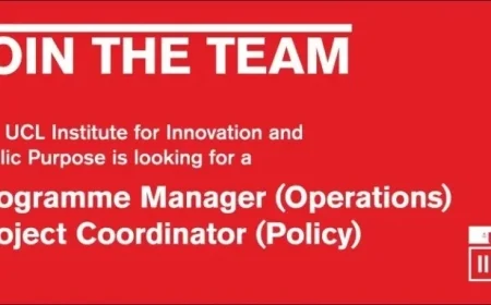 UCL Hiring Project Coordinator: Apply by January 4, 2026