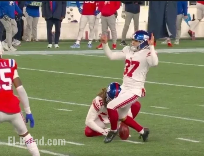 Giants’ Younghoe Koo’s Unusual Ground Kick Results in Failed Field Goal