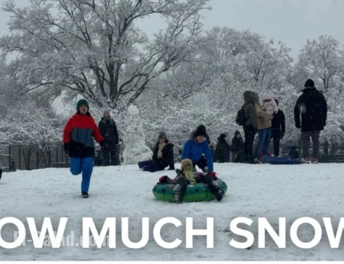 Winter Storm 12/14/25: Snowfall Totals for NYC, NY, NJ, and CT