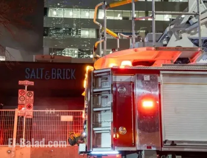 Firefighters Battle Persistent Blaze at Calgary Restaurant