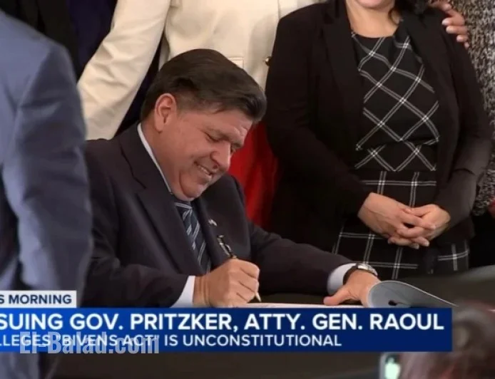 DOJ Sues Illinois Officials Over Law Shielding Immigrants in Public Spaces