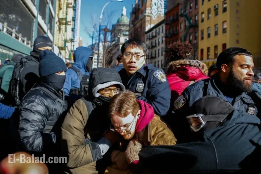 NYPD Arrests Over Dozen Protesters in Homeland Security Confrontation