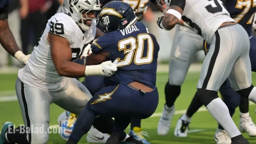 Kimani Vidal Shines with 59-Yard Touchdown for Chargers