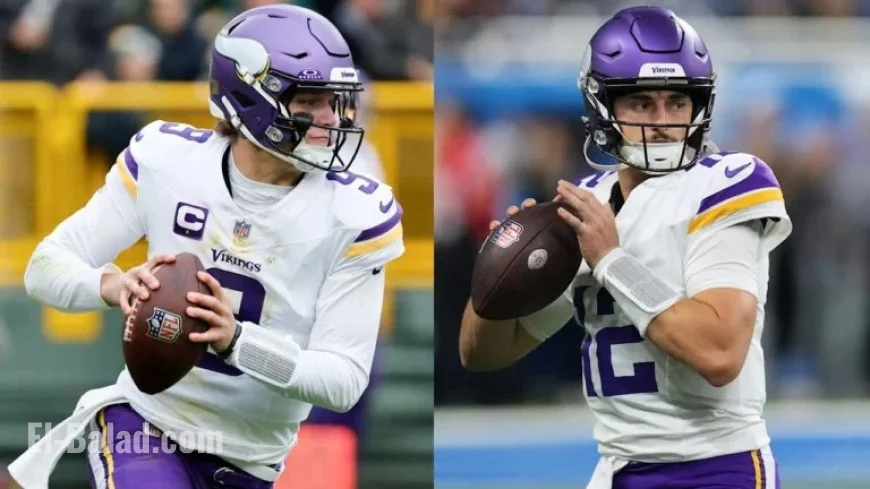 Vikings Start Rookie QB Max Brosmer Against Seahawks; McCarthy in Concussion Protocol