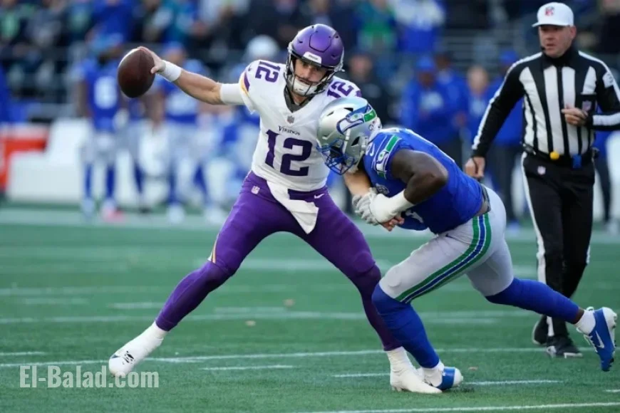 Vikings’ QB Struggles Worsen in Shutout Loss to Seahawks, Darnold Observes