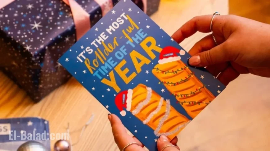 Greggs Launches Christmas Cards with Secret Festive Surprise
