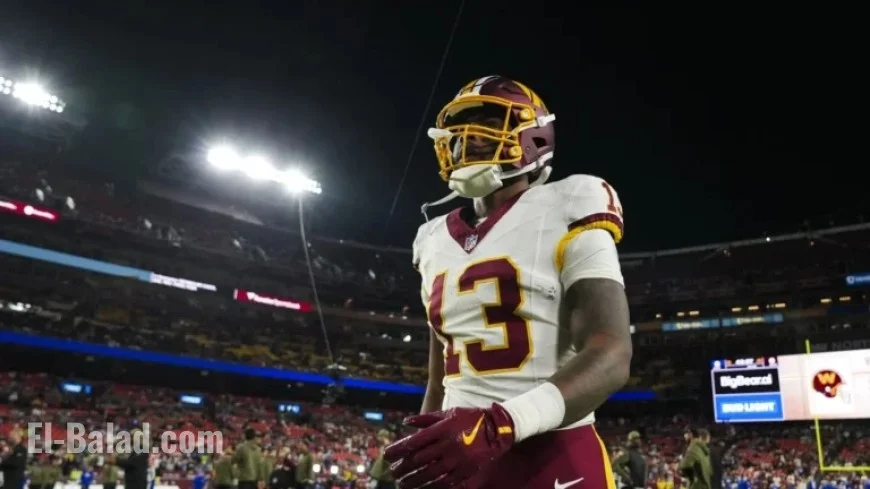 Treylon Burks’ Stunning One-Handed Catch Puts Commanders Ahead 14-13