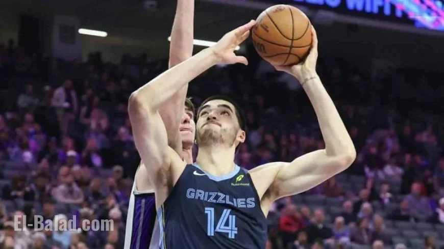 Zach Edey Scores Career-High 32 Points, Leads Grizzlies Over Kings