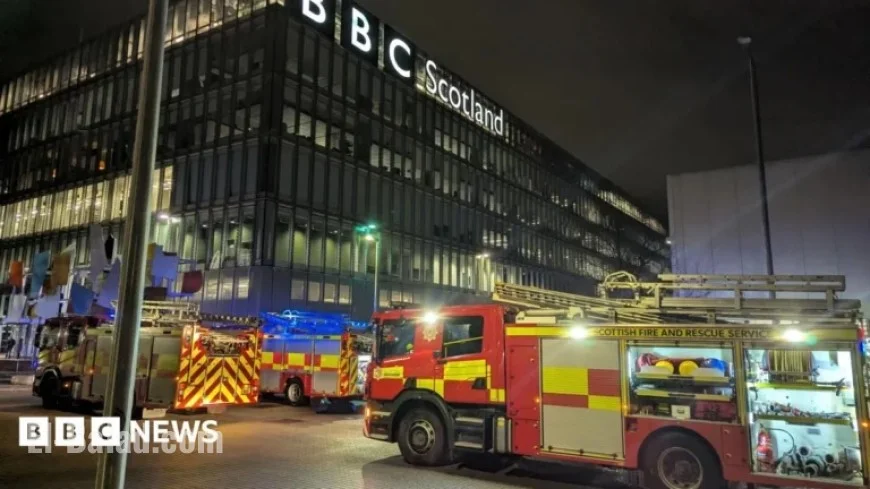 Fire Forces Evacuation at BBC Scotland Headquarters
