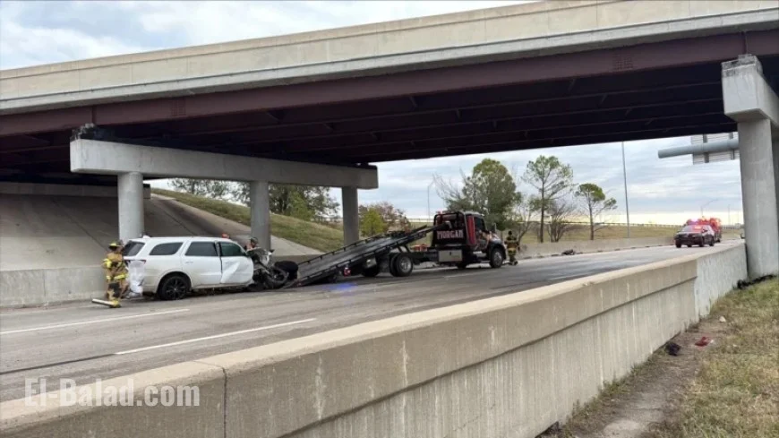Rollover Crash on Westbound I-244 Injures Several, Reports OHP