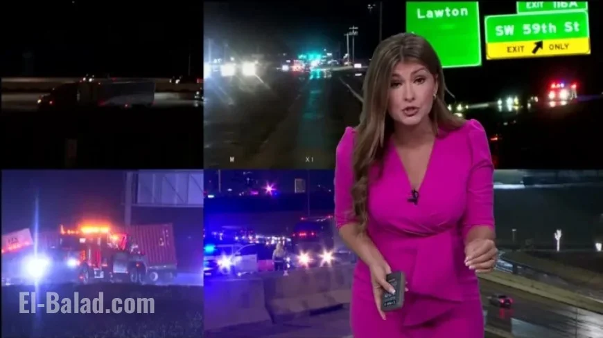 Hazardous Roads Cause Multiple Crashes on Oklahoma City Overpasses