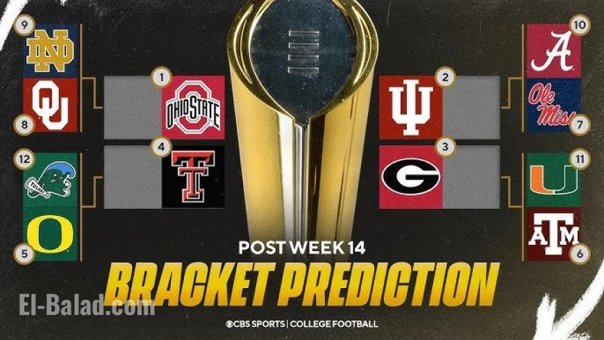 College Football Playoff bracket watch: live 12-team projections, schedule, SEC/Big Ten stakes, and what Texas A&M’s loss means