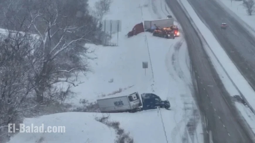 Winter Storm Targets Midwest and Northeast, Threatening Travel Disruptions