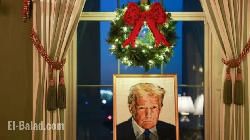 Melania Trump Transforms White House for Christmas 2025 Decorations