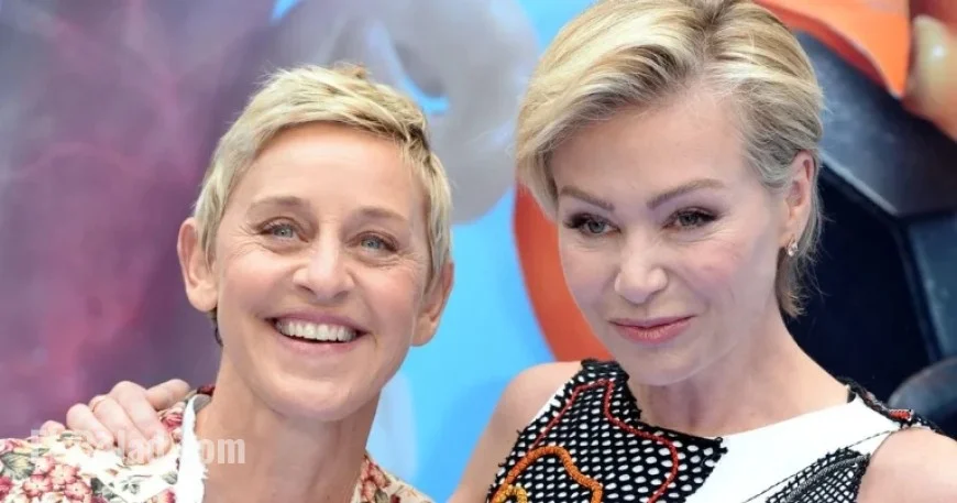 Ellen DeGeneres and Portia de Rossi Return to the U.S. After Exile