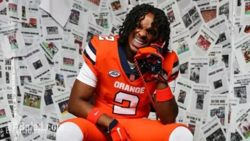 Toosii Trades Music for Syracuse Football Career