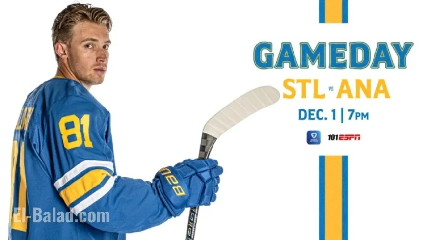Blues Face Off Against Ducks: Game Preview