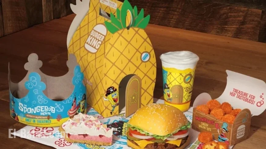 Burger King Launches SpongeBob-Themed Menu: Discover the New Items