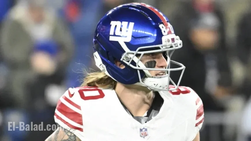 Gunner Olszewski Injury Update: Giants WR Status for Week 13 Game