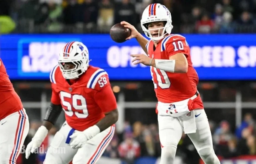Drake Maye Advances in MVP Race as Patriots Dominate Giants to Go 11-2