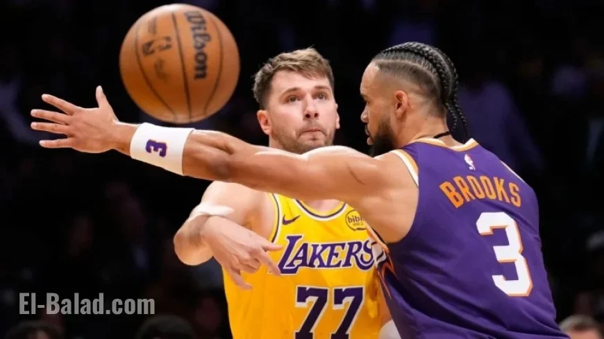 Luka Doncic Blames 9 Turnovers for Lakers’ Loss to Suns