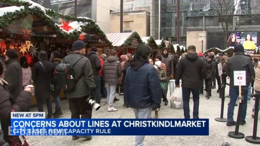 Chicago Eases Capacity Limits for 2025 Christkindlmarket, Vendors Worry Over Sales